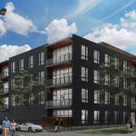 1400 Hyde Park. Designed by Northworks Architects + Planners, the building will provide two-, three- and four-bedroom units asking between $395,000 and $960,000. 